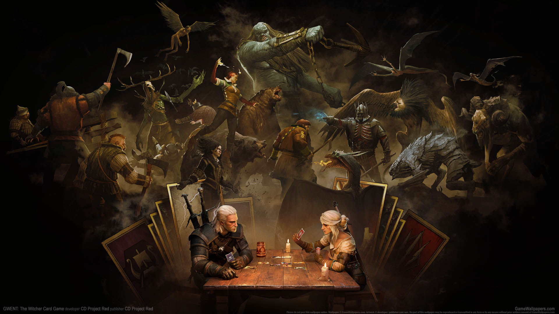 GWENT: The Witcher Card Gameνmmer=07 Hintergrundbild  1920x1080