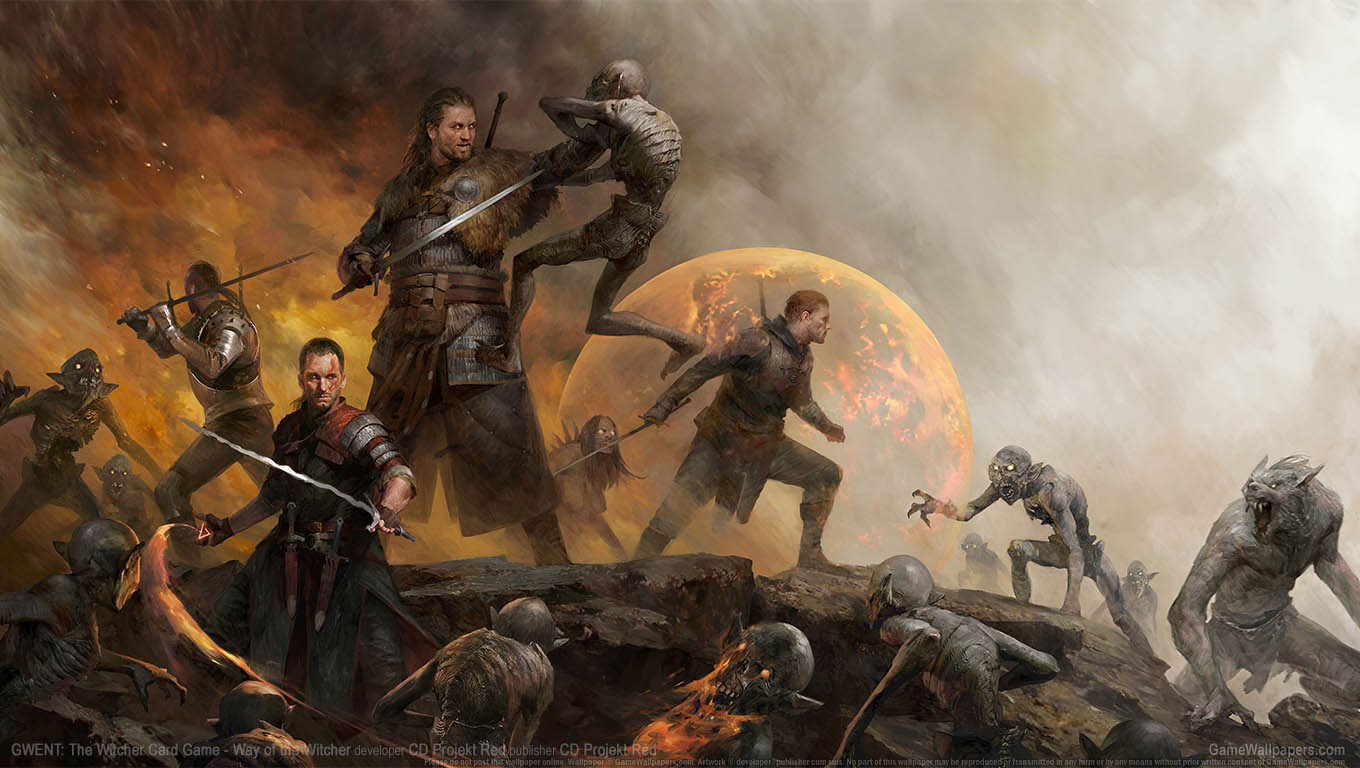 GWENT: Way of the Witcher wallpaper 01 1360x768