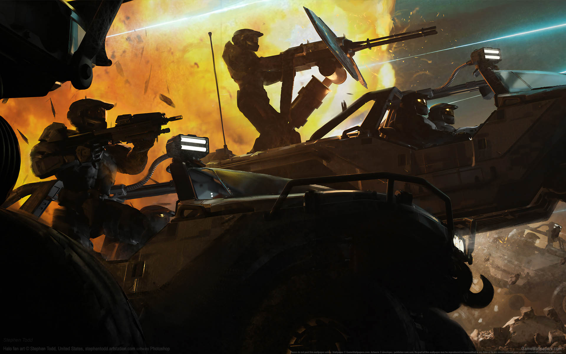 Halo fan art wallpaper 01 1920x1200