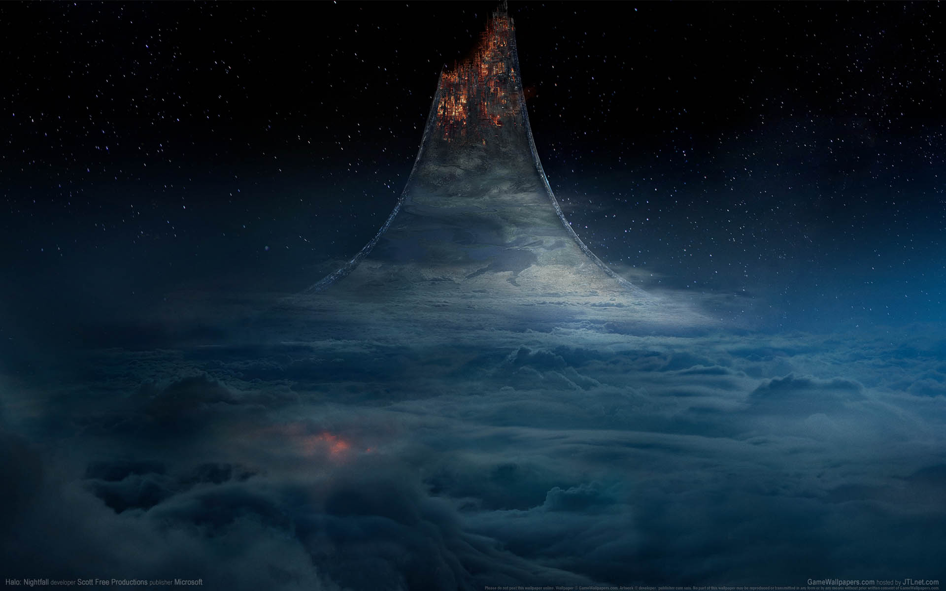 Halo: Nightfall achtergrond 01 1920x1200