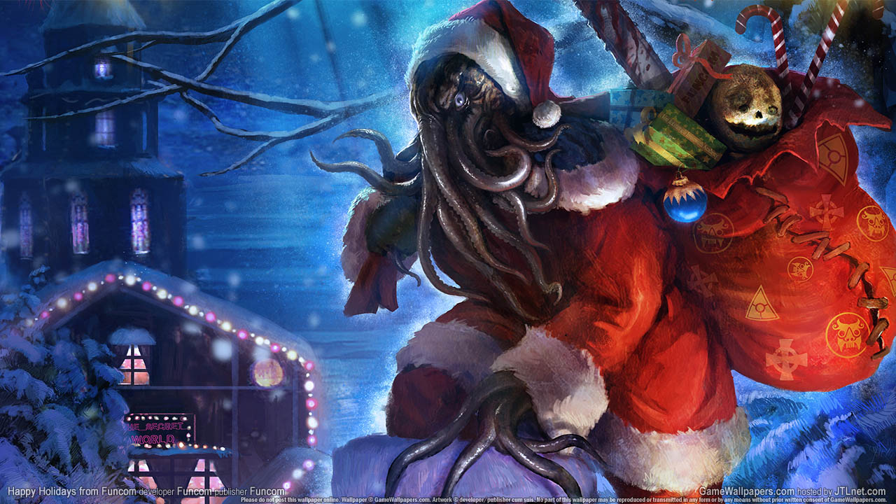 Happy Holidays from Funcom achtergrond 01 1280x720