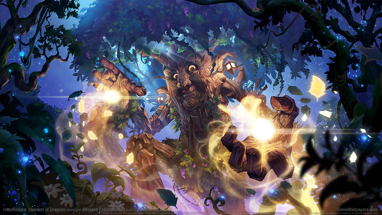 Hearthstone: Descent of Dragons achtergrond 02 1280x720