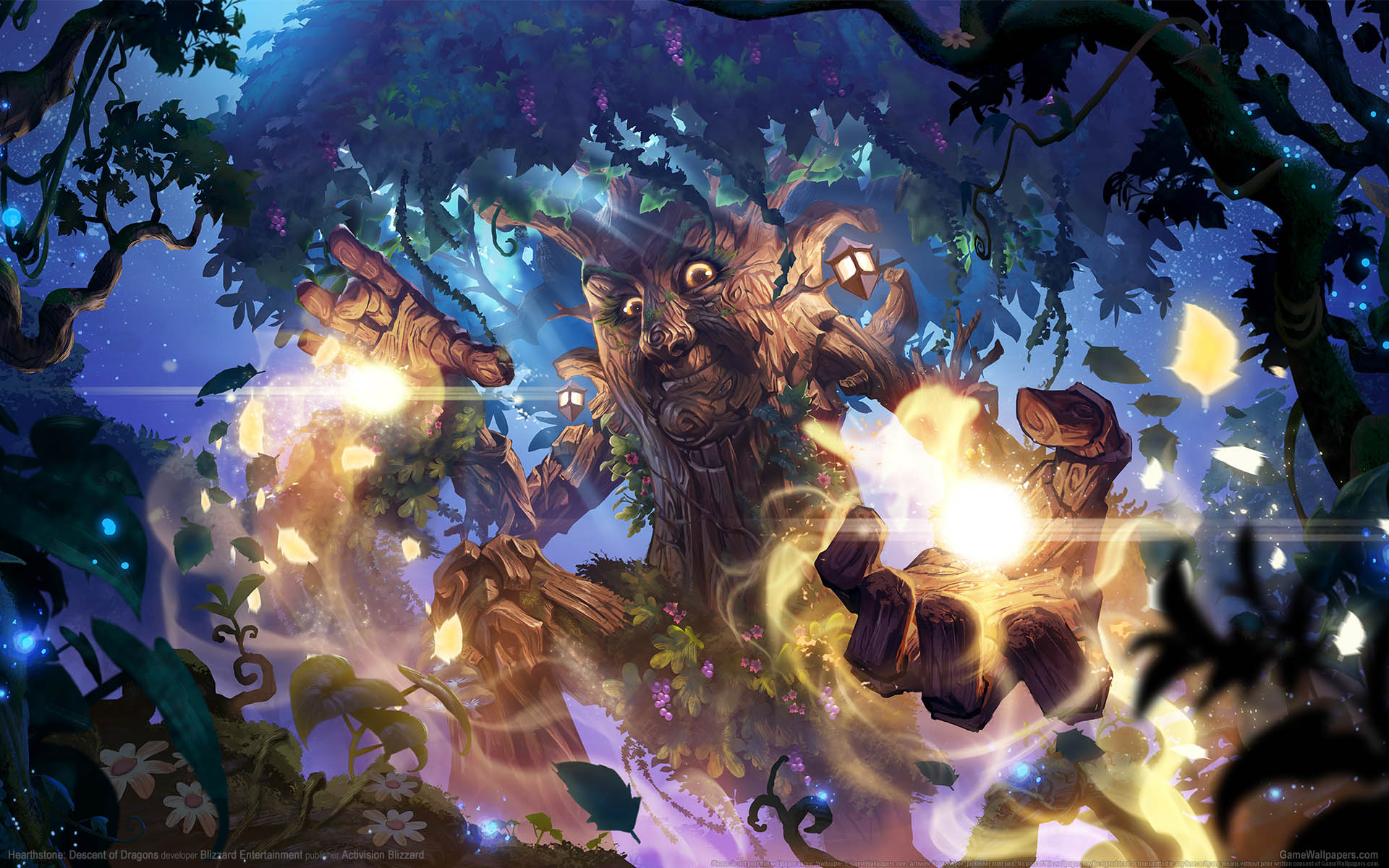 Hearthstone: Descent of Dragons Hintergrundbild 02 1920x1200