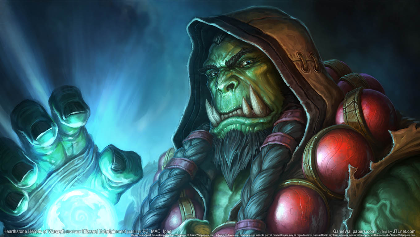Hearthstone: Heroes of Warcraft fondo de escritorio 02 1360x768