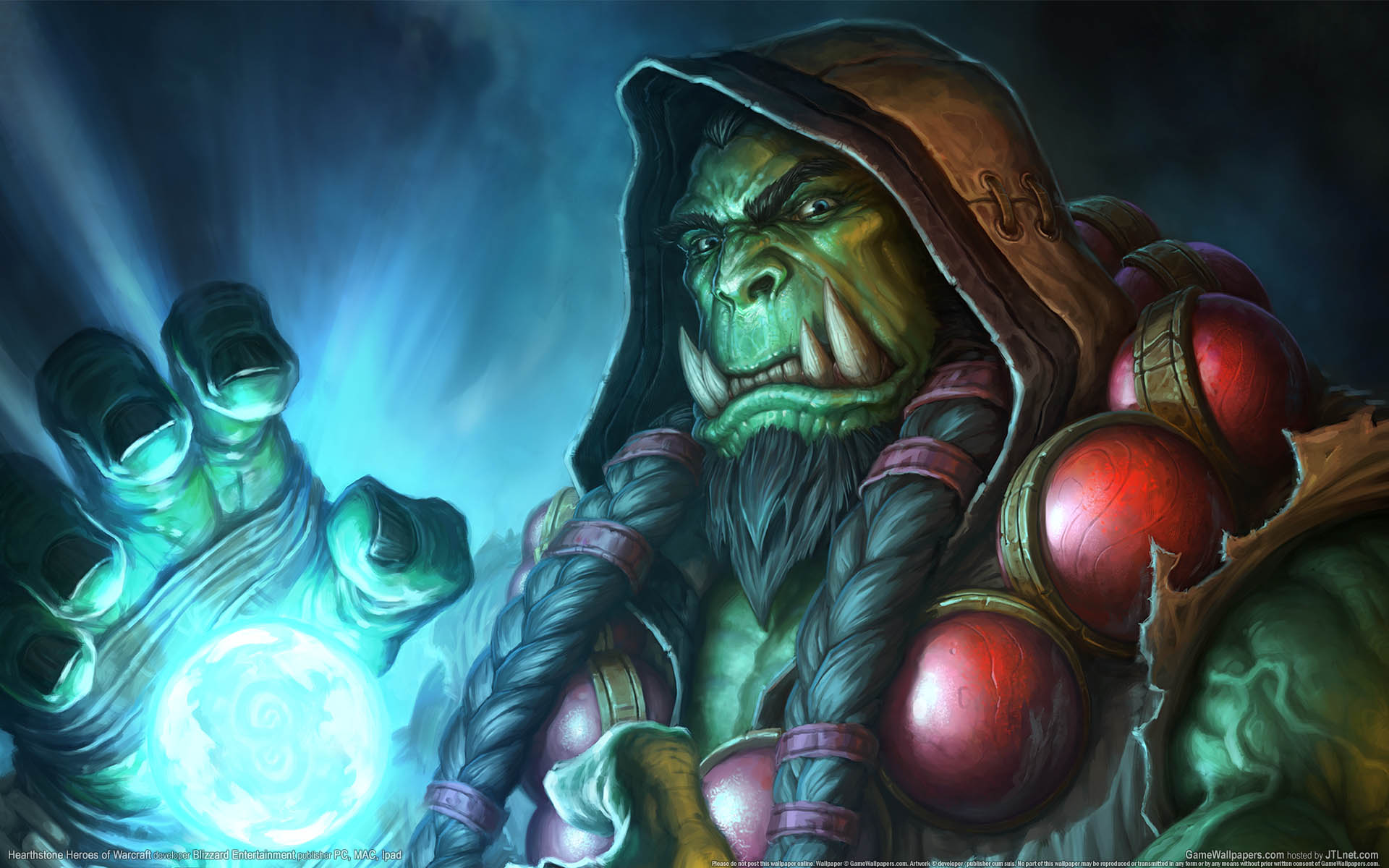 Hearthstone%3A Heroes of Warcraft achtergrond 02 1920x1200