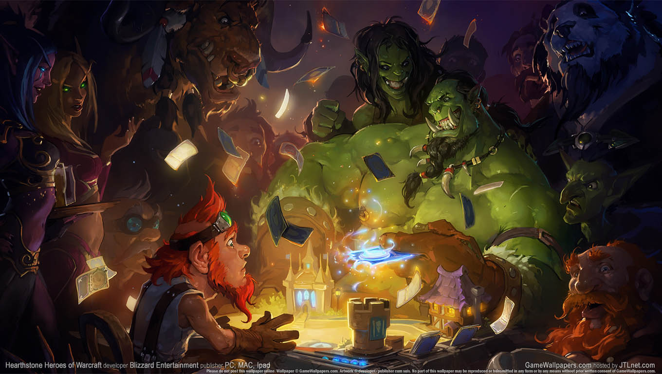 Hearthstone%3A Heroes of Warcraft wallpaper 04 1360x768