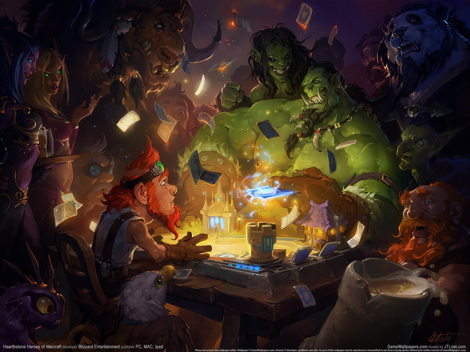 Hearthstone: Heroes of Warcraft achtergrond 04 1600x1200