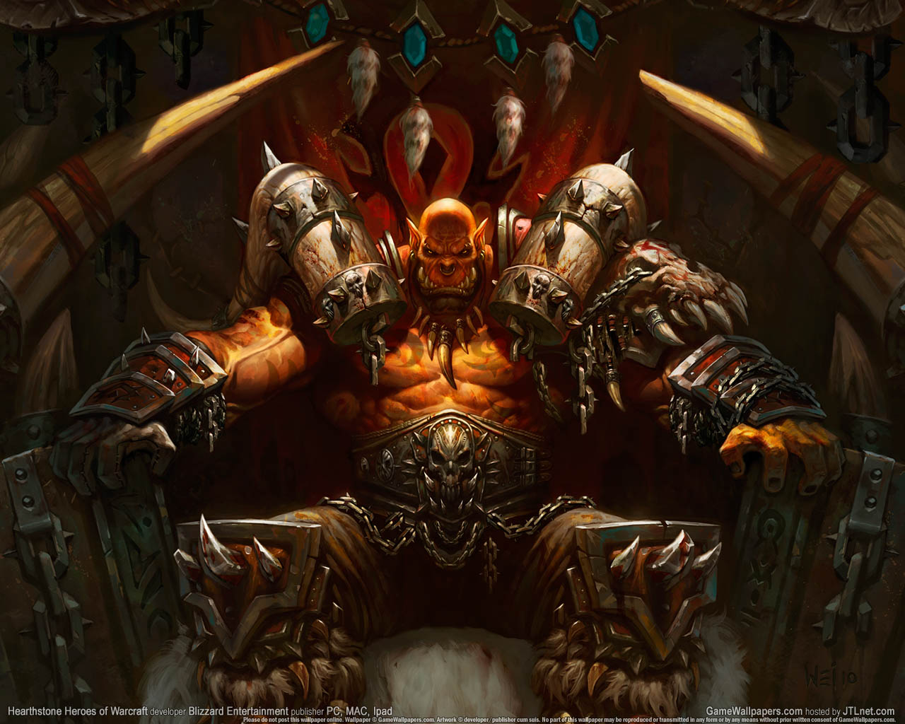 Hearthstone: Heroes of Warcraft fond d'cran 05 1280x1024