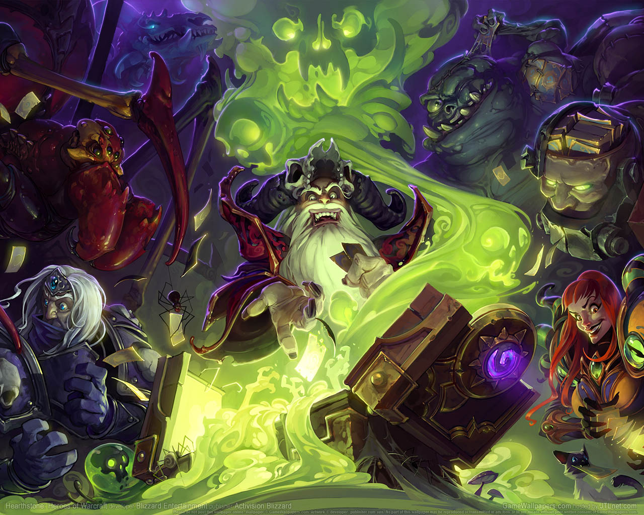 Hearthstone%253A Heroes of Warcraft achtergrond 08 1280x1024