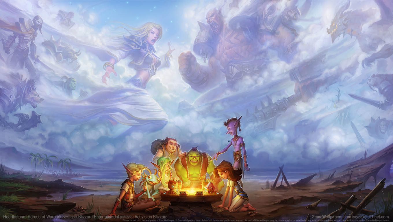 Hearthstone: Heroes of Warcraft fondo de escritorio 09 1360x768