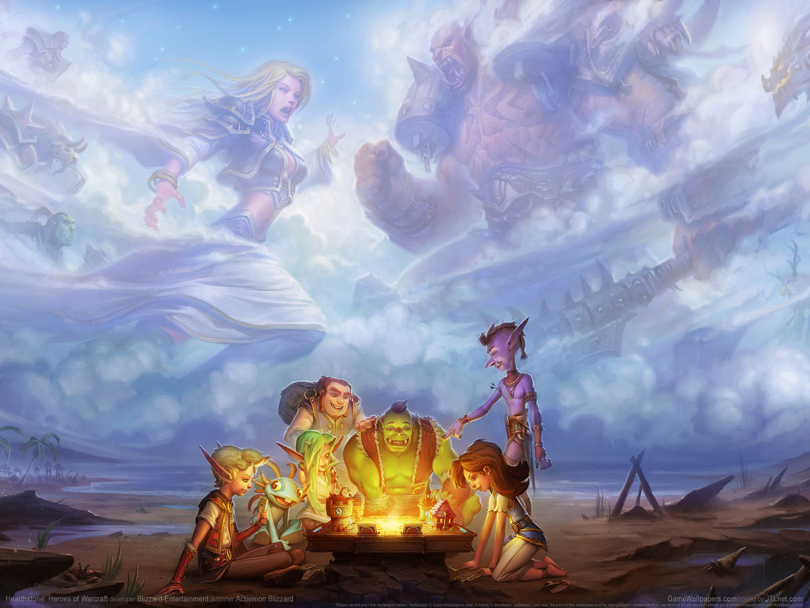 Hearthstone: Heroes of Warcraft achtergrond 09 1600x1200