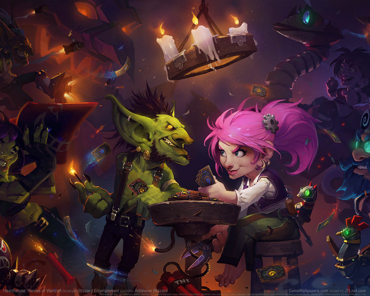 Hearthstone%253A Heroes of Warcraft achtergrond 10 1280x1024