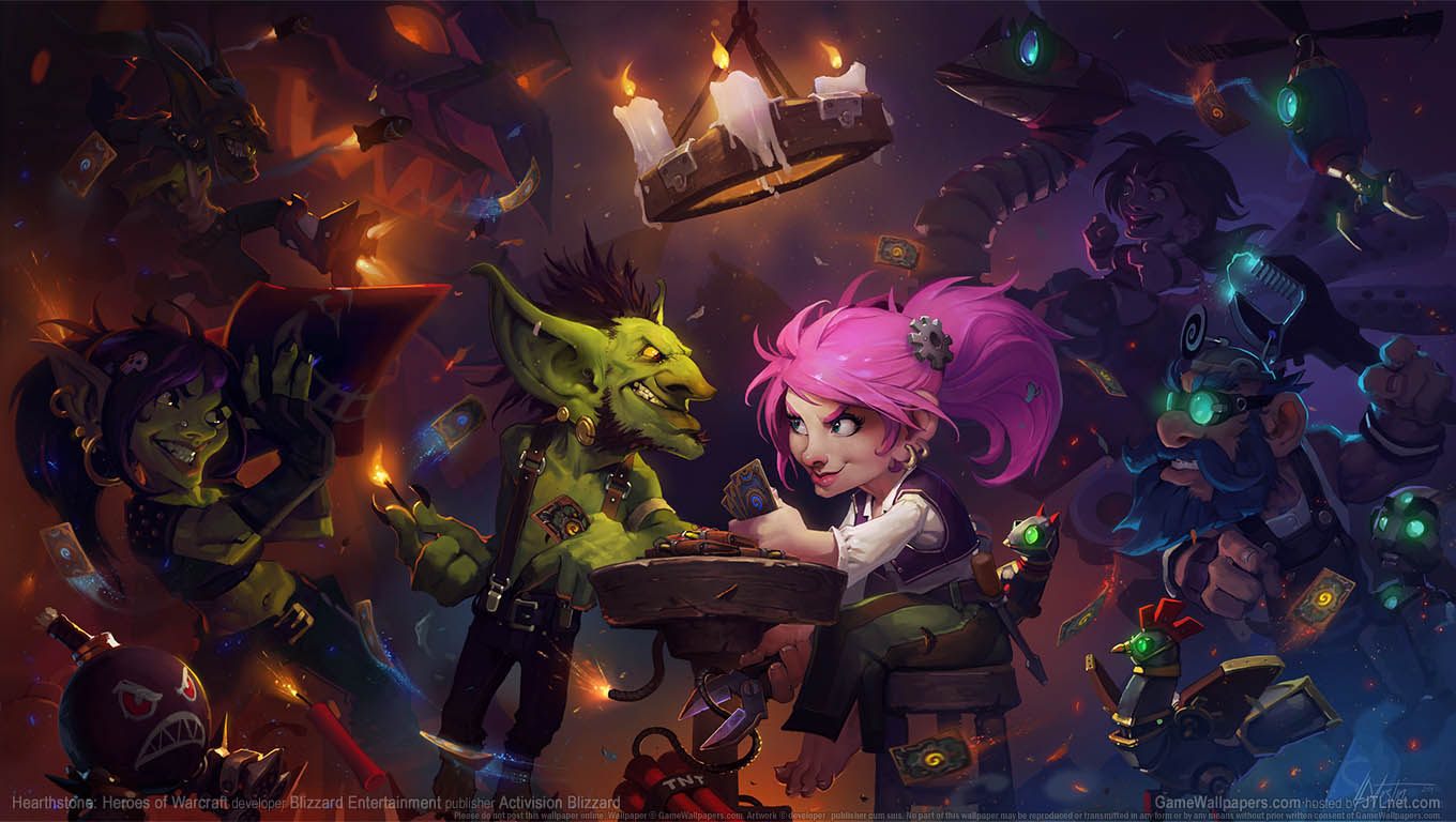 Hearthstone: Heroes of Warcraft achtergrond 10 1360x768