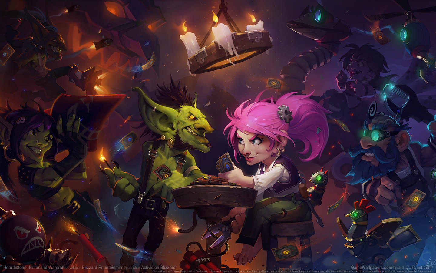 Hearthstone: Heroes of Warcraft achtergrond 10 1440x900