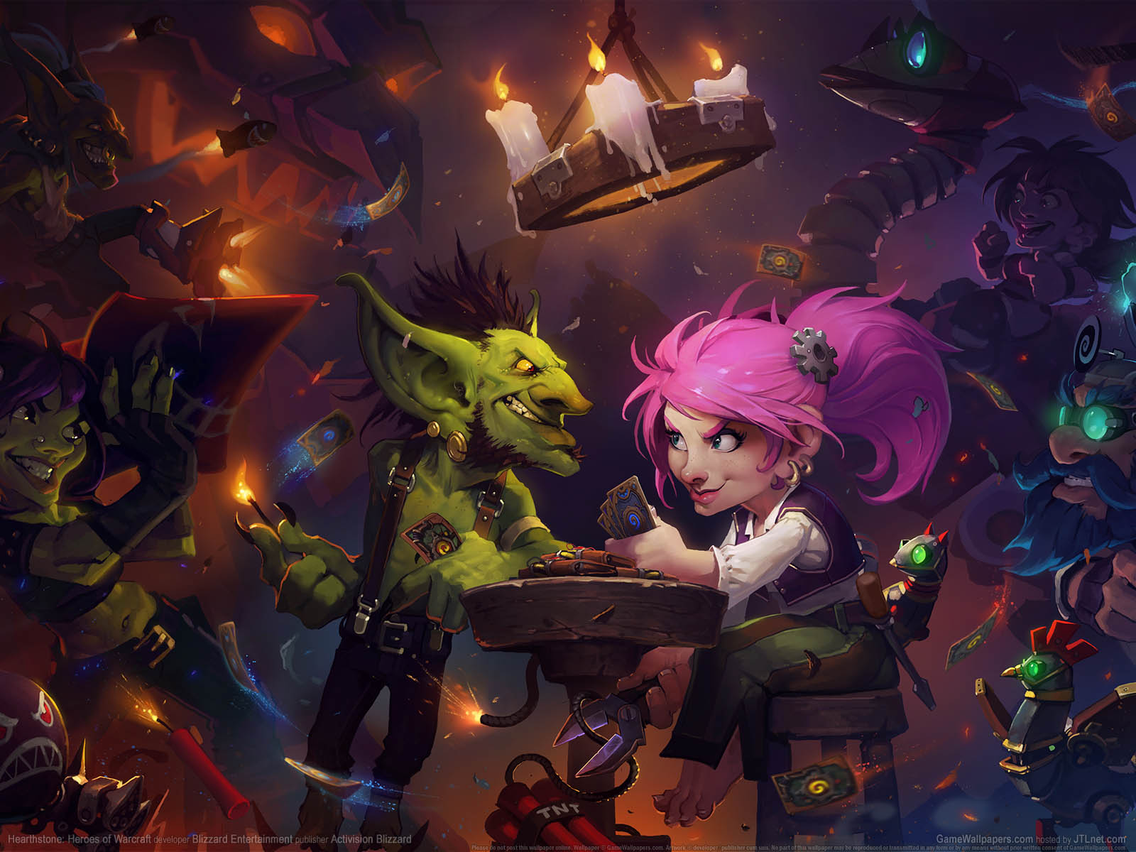 Hearthstone%25253A Heroes of Warcraft achtergrond 10 1600x1200