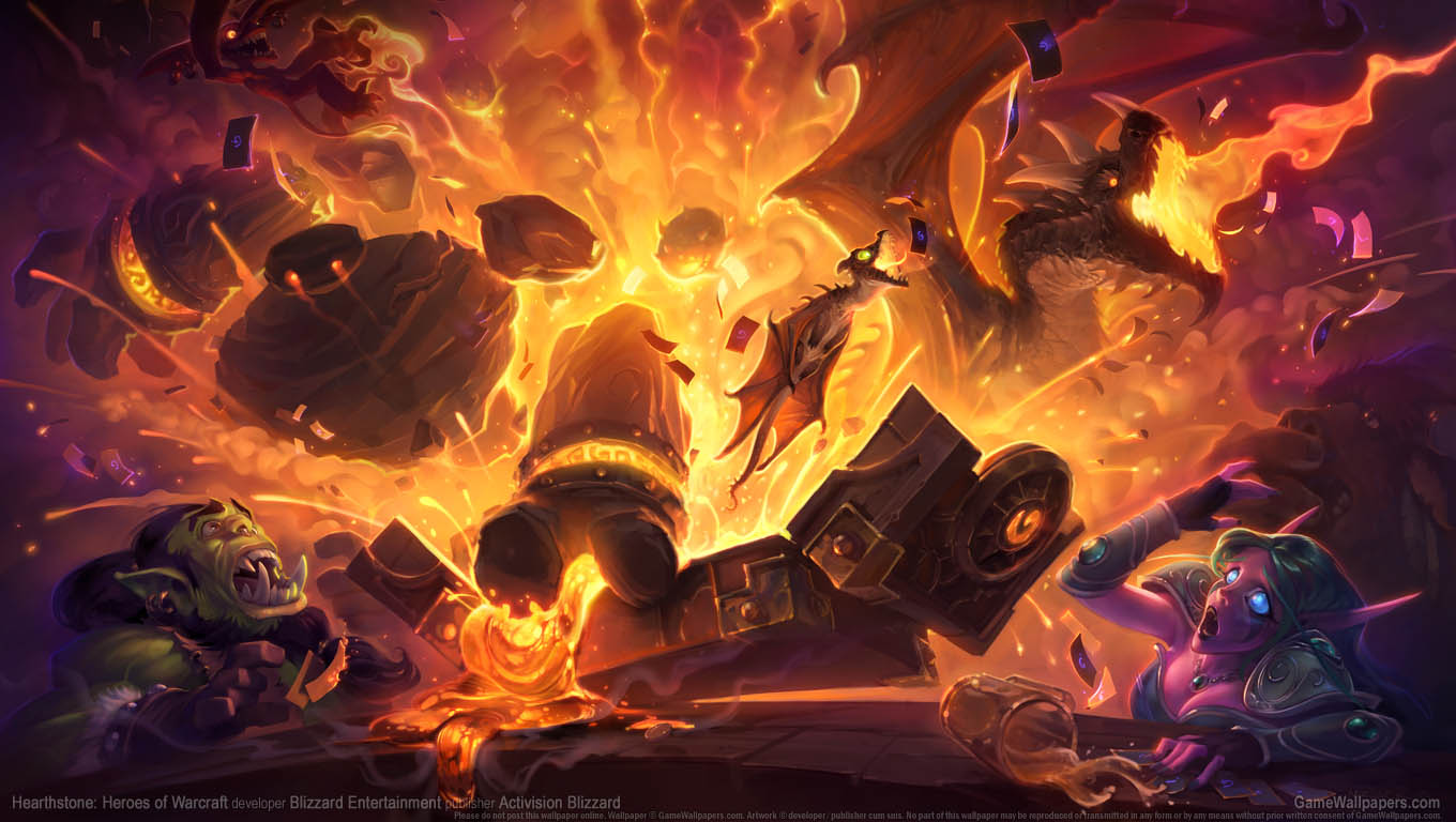 Hearthstone%3A Heroes of Warcraft wallpaper 11 1360x768