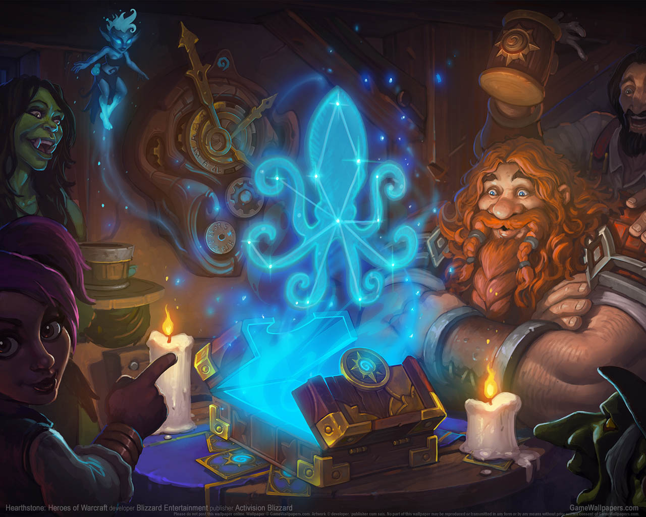 Hearthstone%253A Heroes of Warcraft wallpaper 13 1280x1024