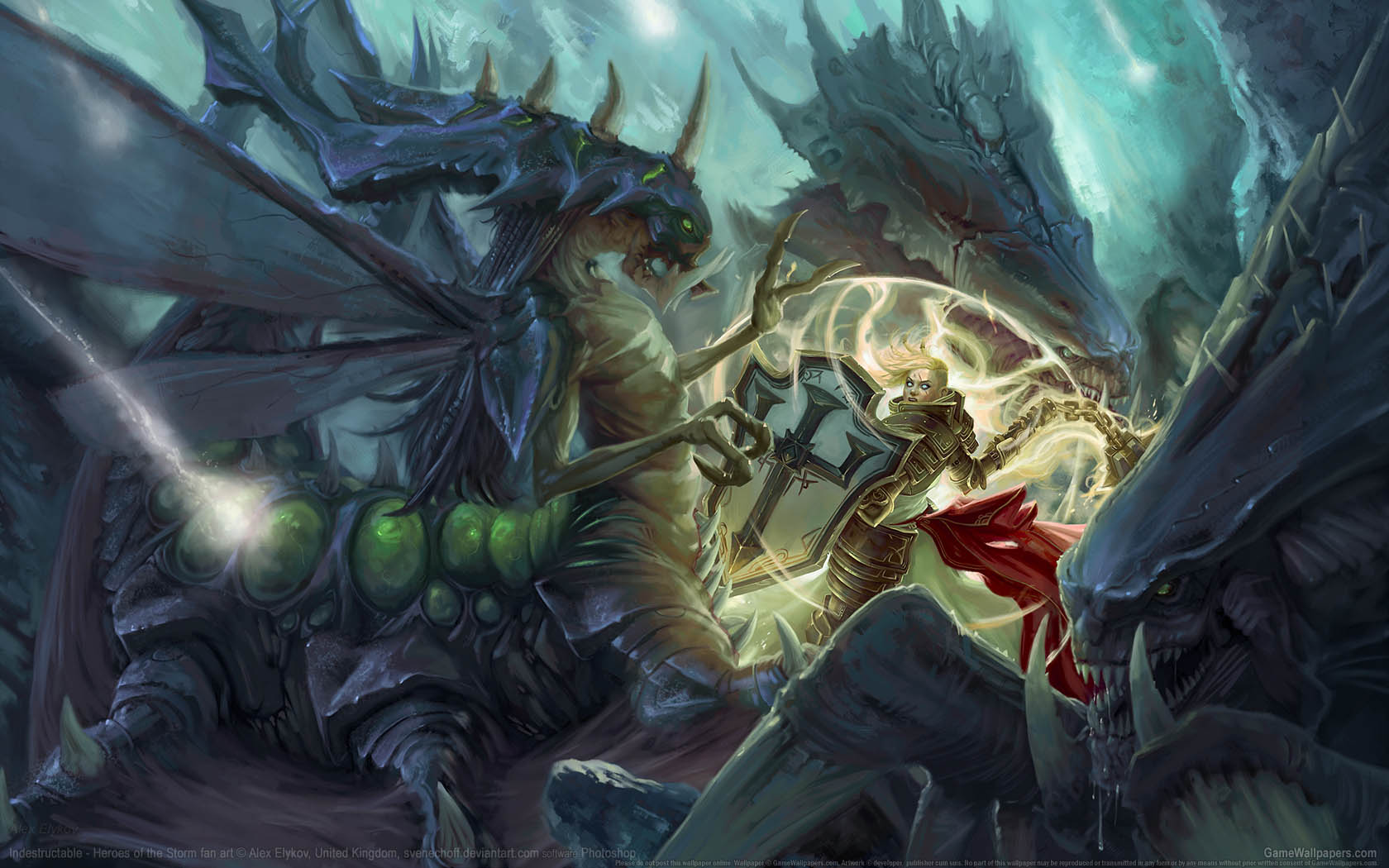 Heroes of the Storm fan art wallpaper 03 1680x1050