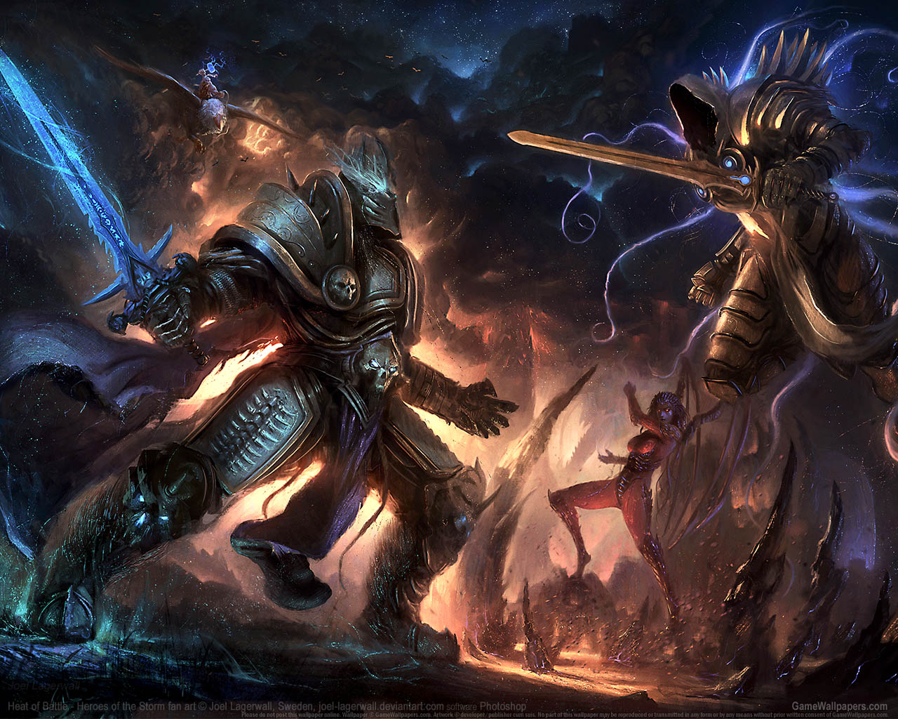 Heroes of the Storm fan art wallpaper 07 1280x1024