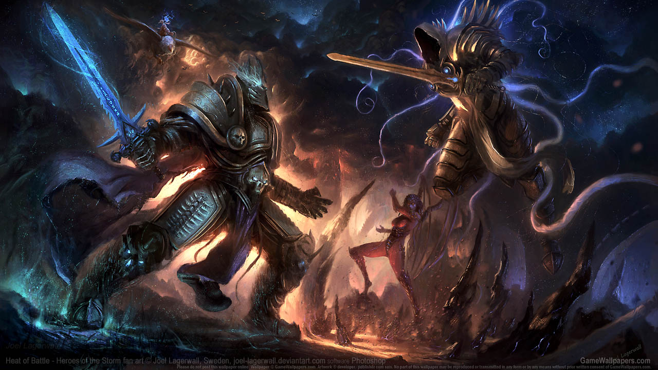 Heroes of the Storm fan art achtergrond 07 1280x720