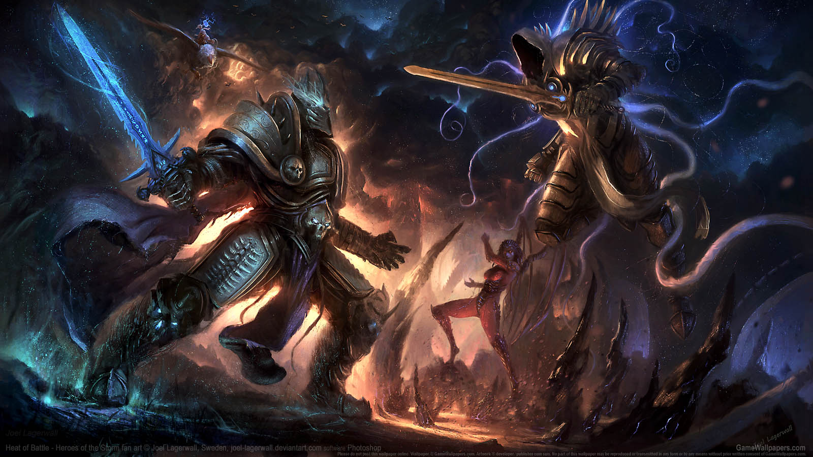 Heroes of the Storm fan art achtergrond 07 1600x900