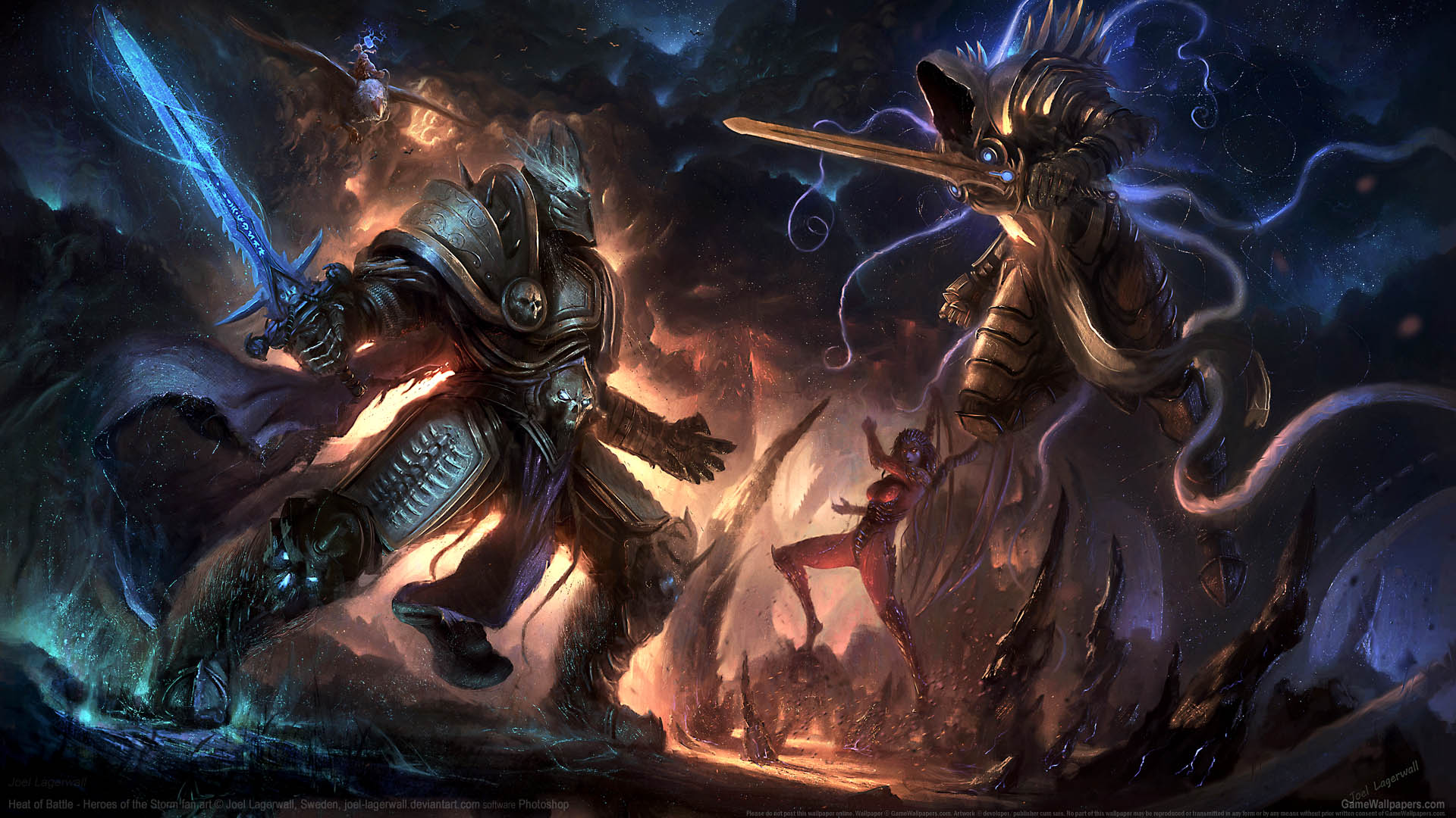 Heroes of the Storm fan art achtergrond 07 1920x1080
