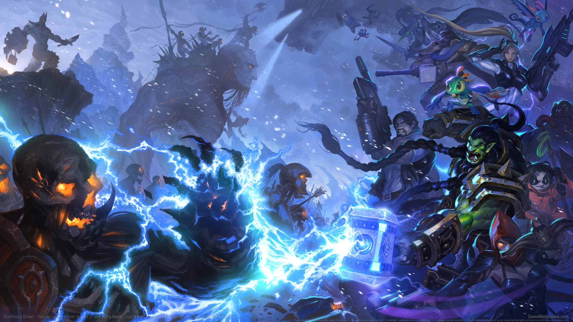 Heroes of the Storm fan art achtergrond 08 1920x1080