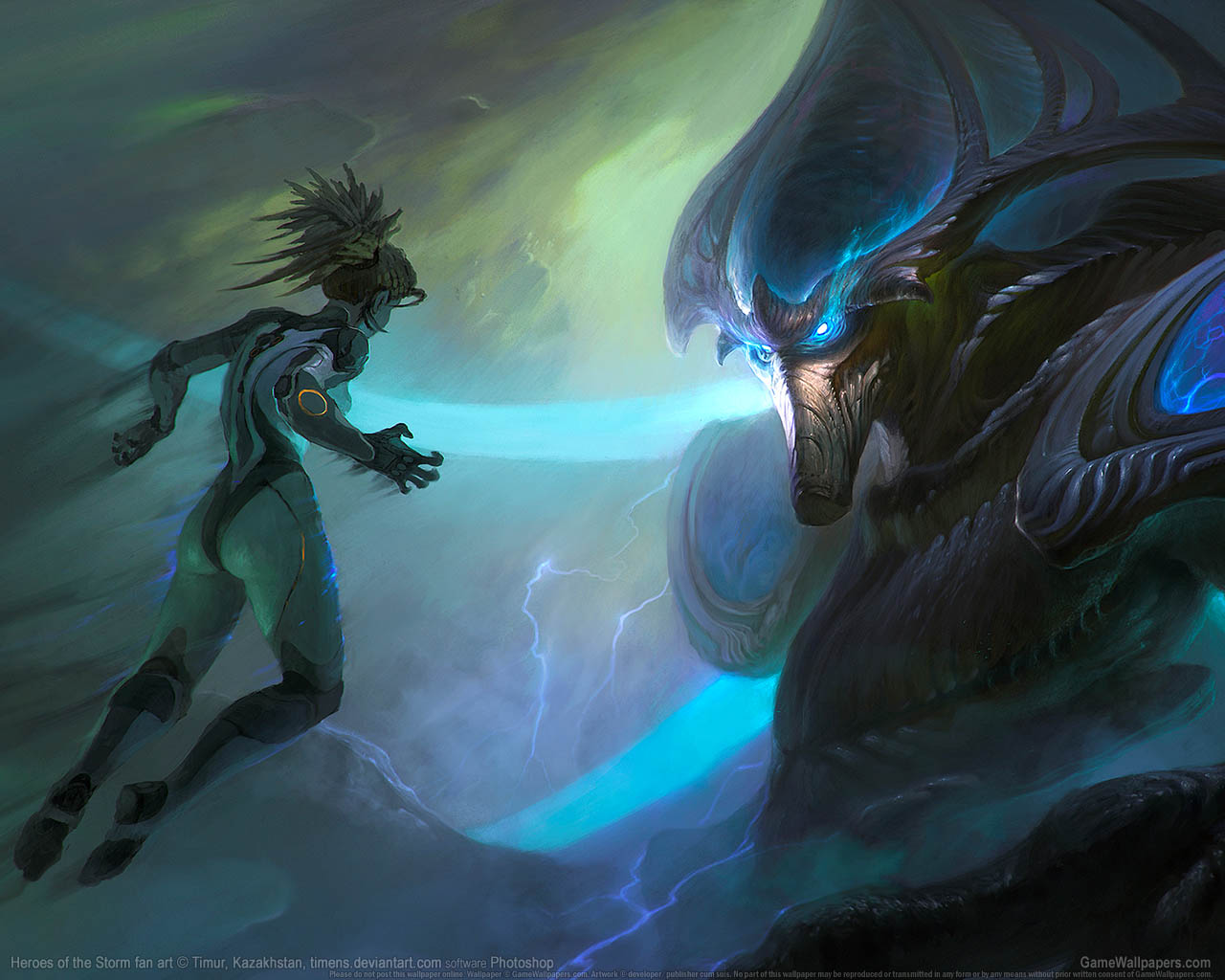 Heroes of the Storm fan art achtergrond 09 1280x1024