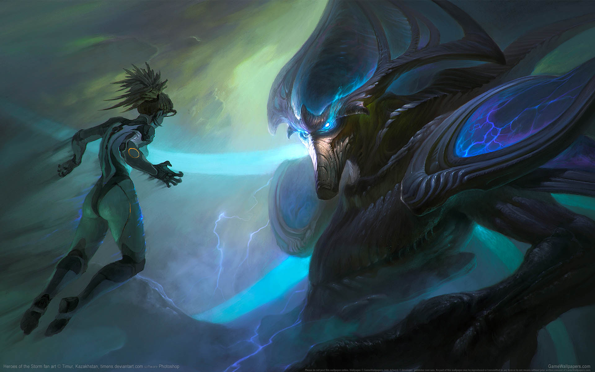 Heroes of the Storm fan art achtergrond 09 1920x1200