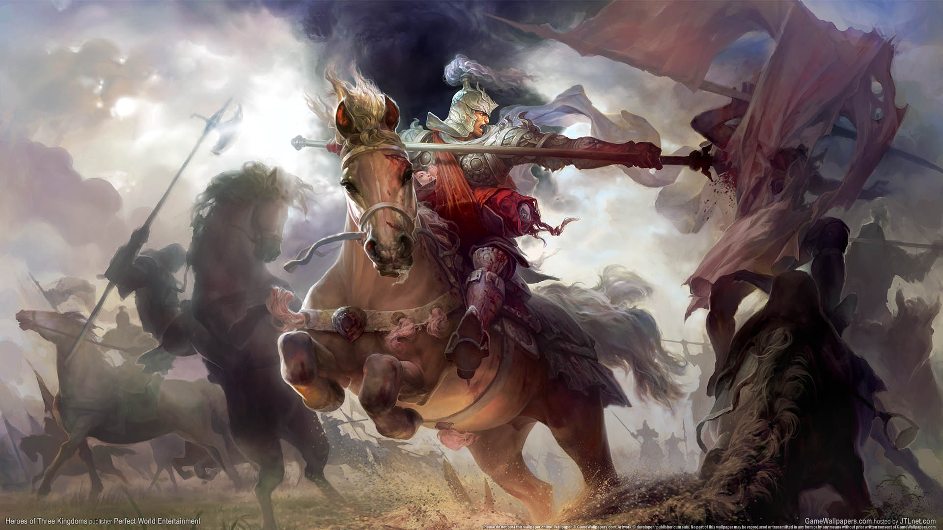 Heroes of Three Kingdoms fond d'cran 01 1920x1080