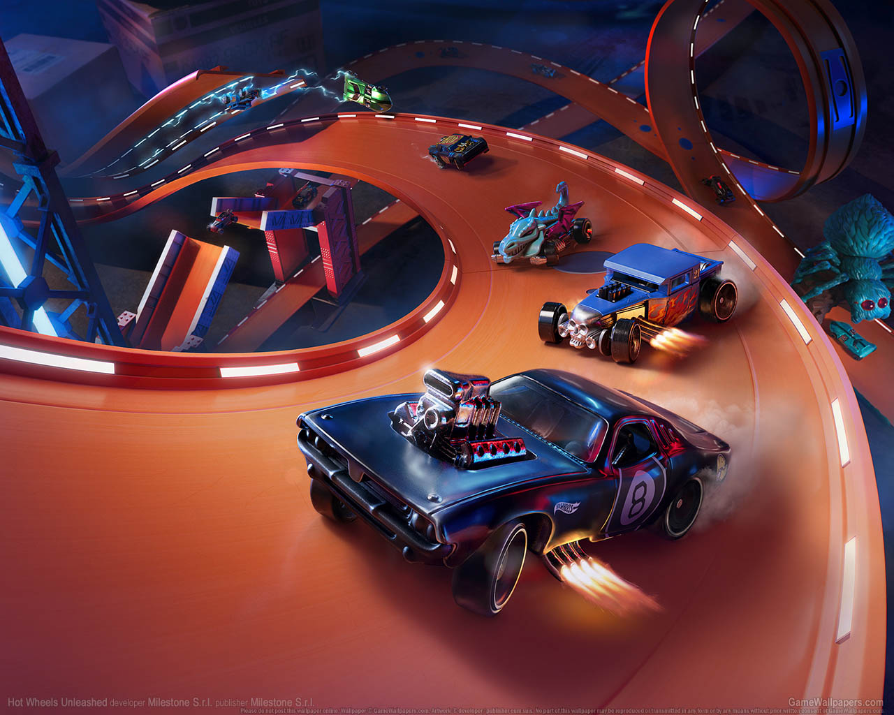 Hot Wheels Unleashed achtergrond 01 1280x1024