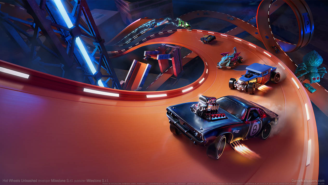 Hot Wheels Unleashed fondo de escritorio 01 1360x768