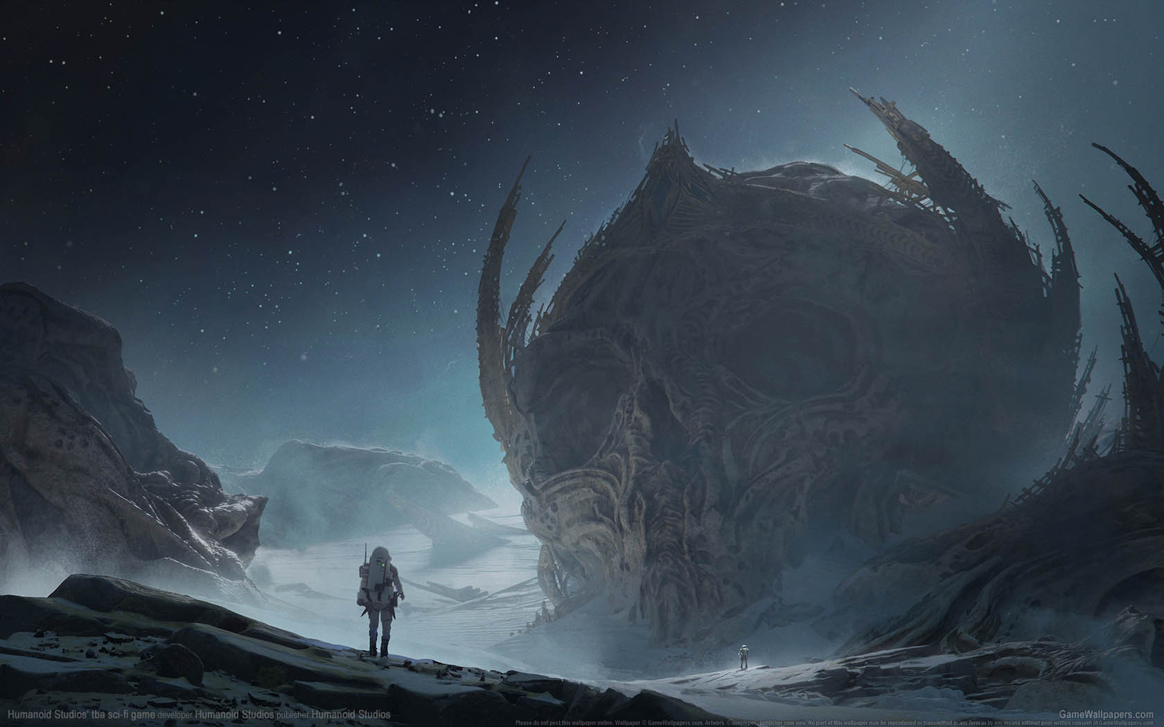 Humanoid Studios' tba sci-fi game fondo de escritorio 01 1680x1050