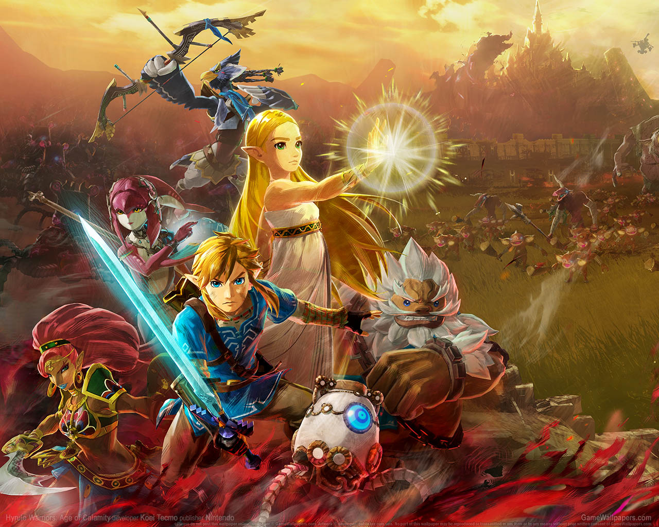 Hyrule Warriors: Age of Calamity Hintergrundbild 01 1280x1024