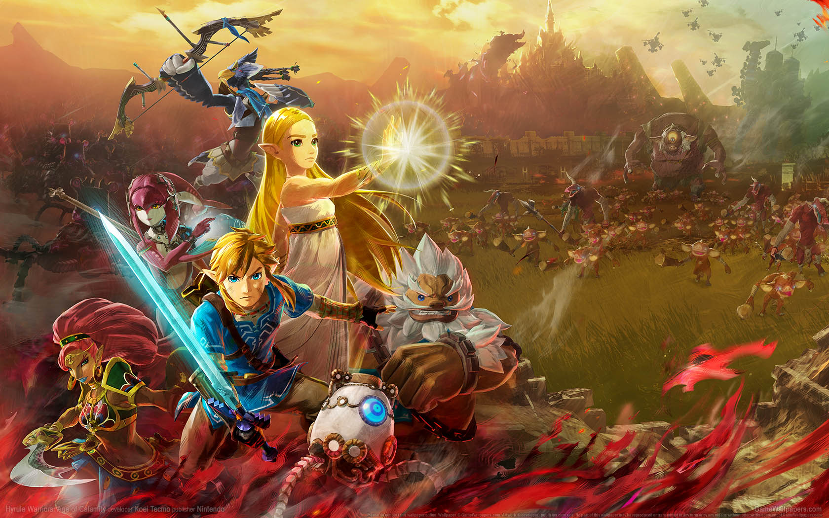 Hyrule Warriors: Age of Calamity Hintergrundbild 01 1680x1050