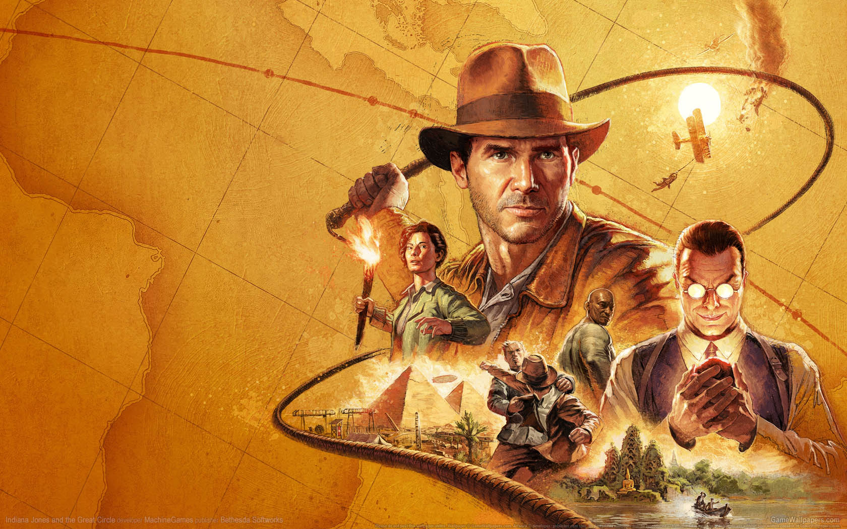 Indiana Jones and the Great Circle fond d'cran 01 1680x1050