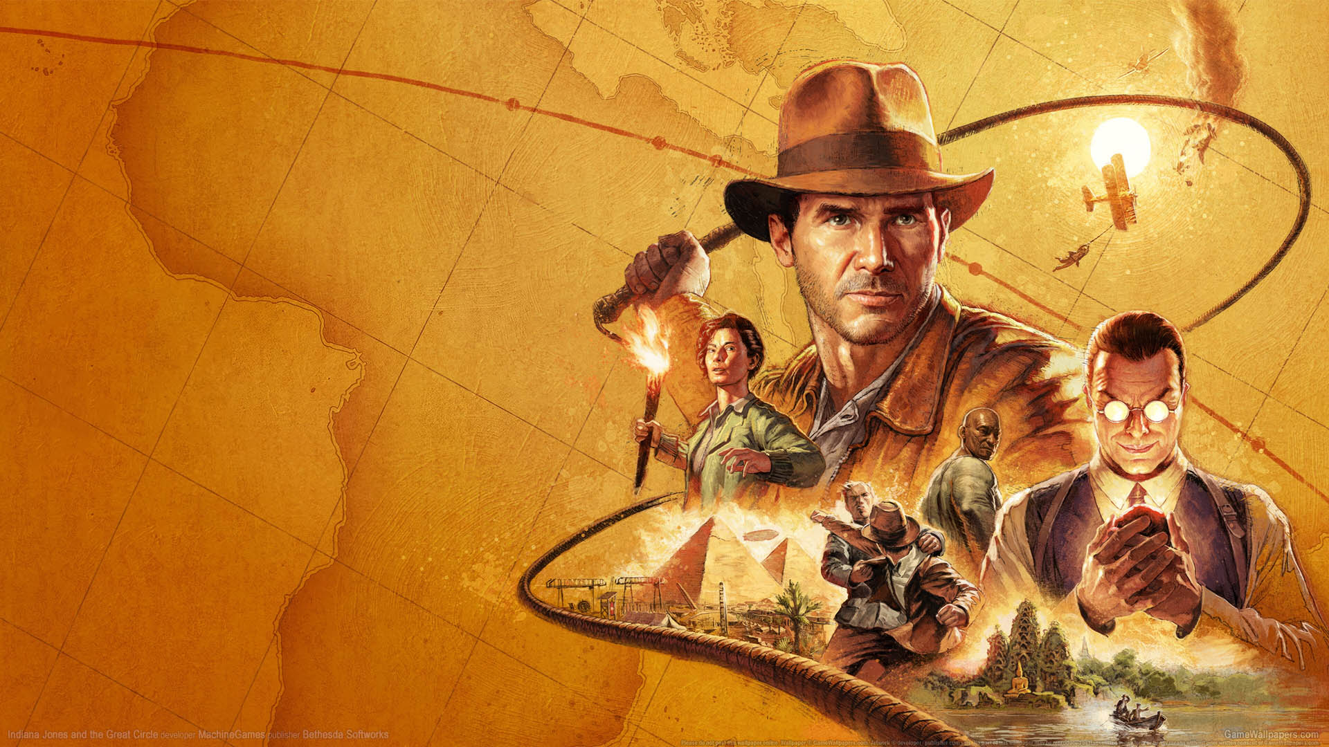 Indiana Jones and the Great Circle fond d'cran 01 1920x1080