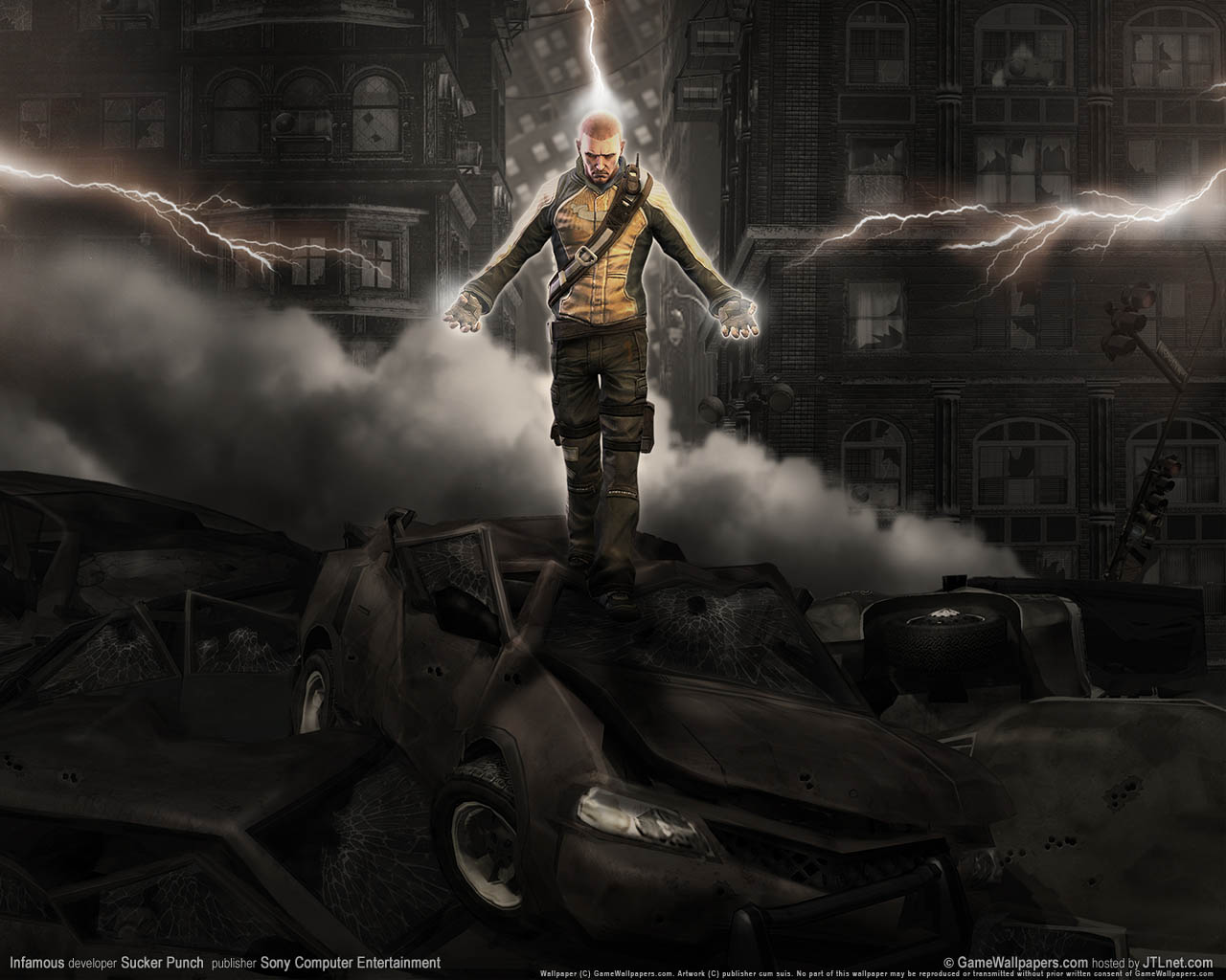 Infamous achtergrond 01 1280x1024