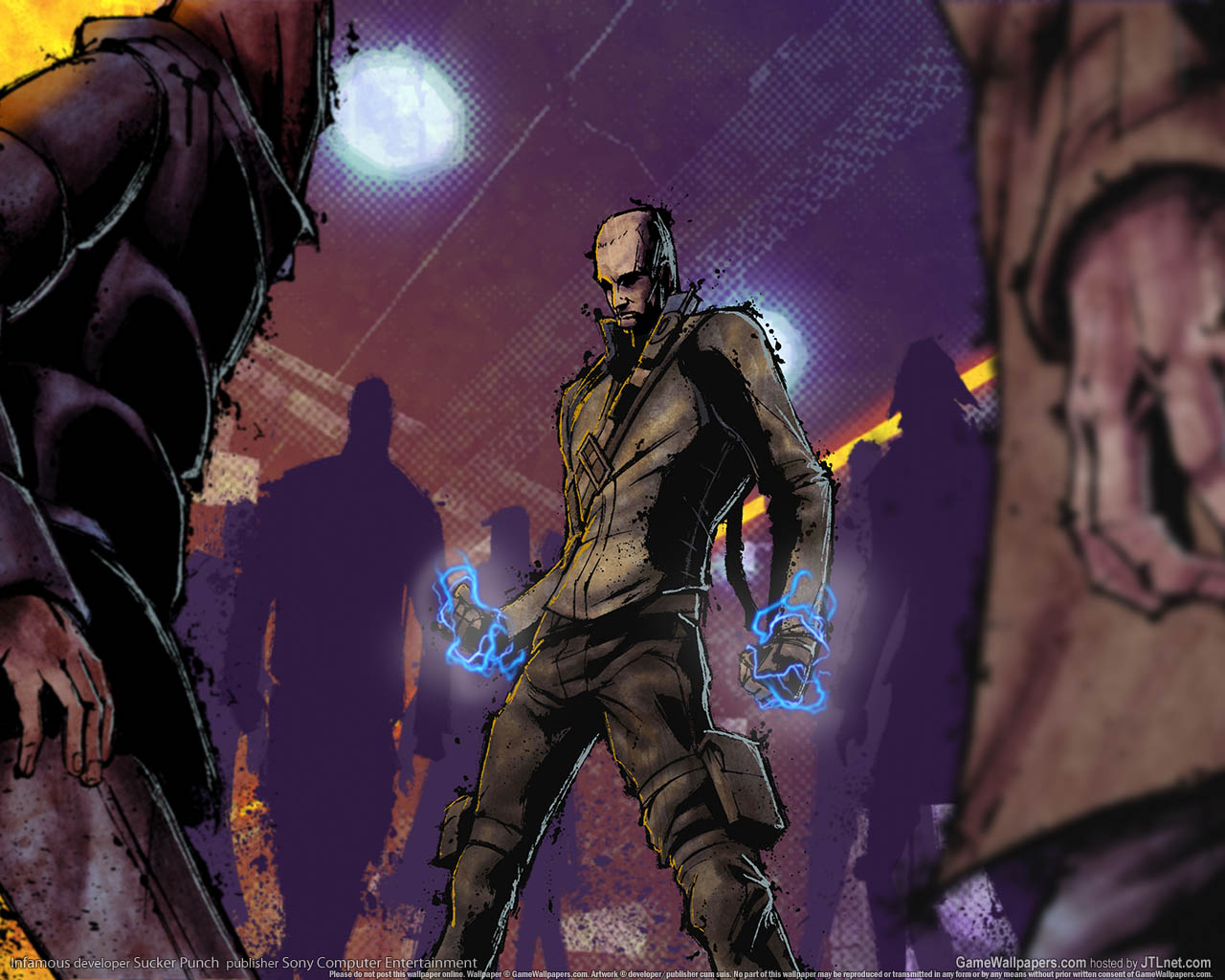 Infamous achtergrond 05 1280x1024