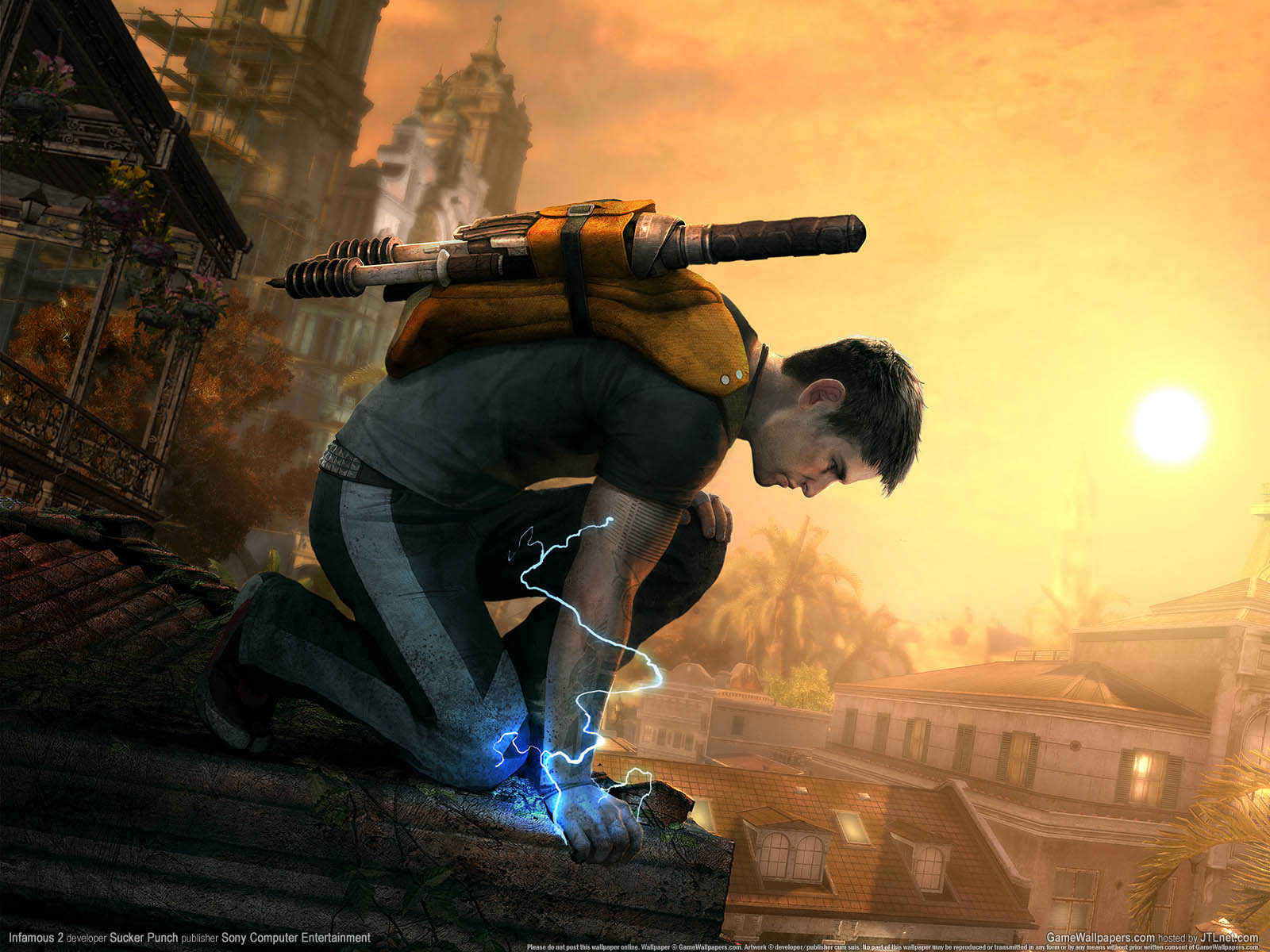 Infamous 2 wallpaper 01 1600x1200