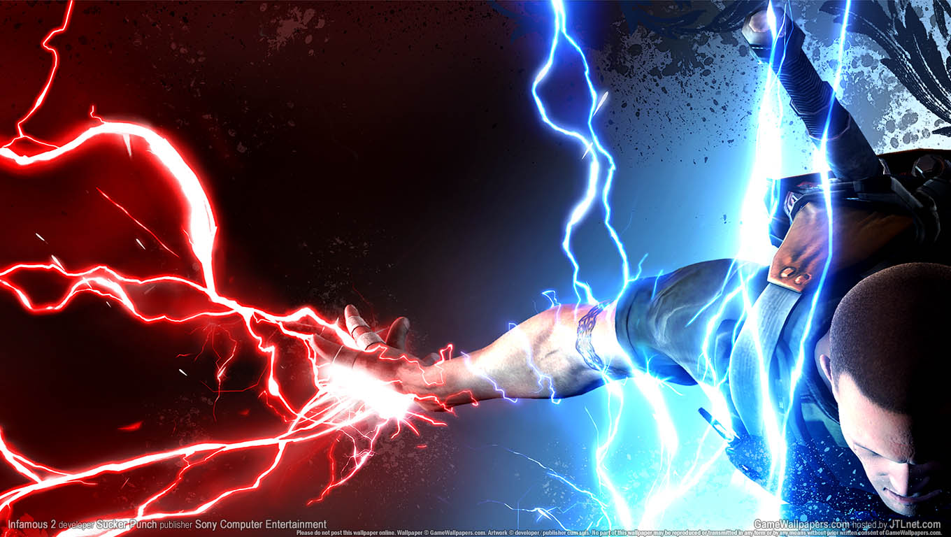 Infamous 2 achtergrond 02 1360x768