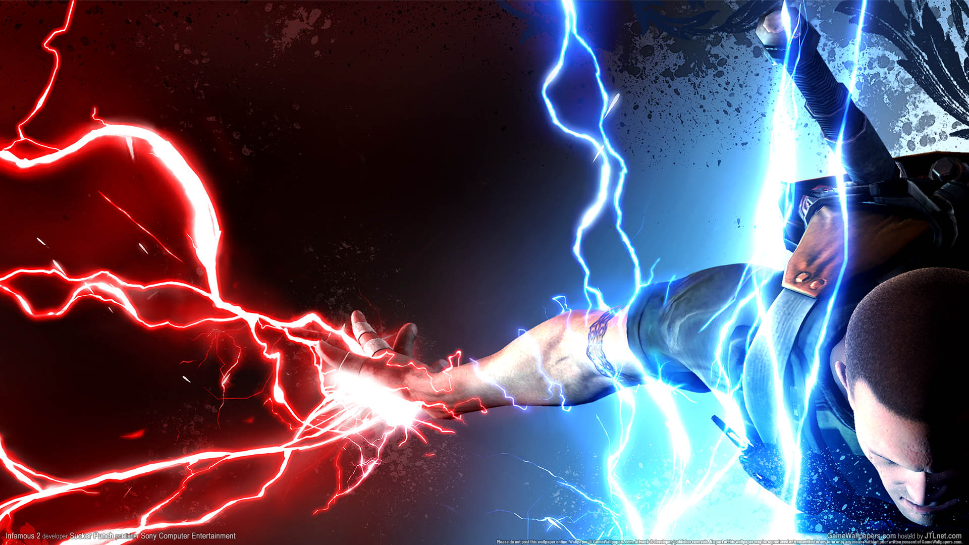 Infamous 2 fond d'cran 02 1920x1080