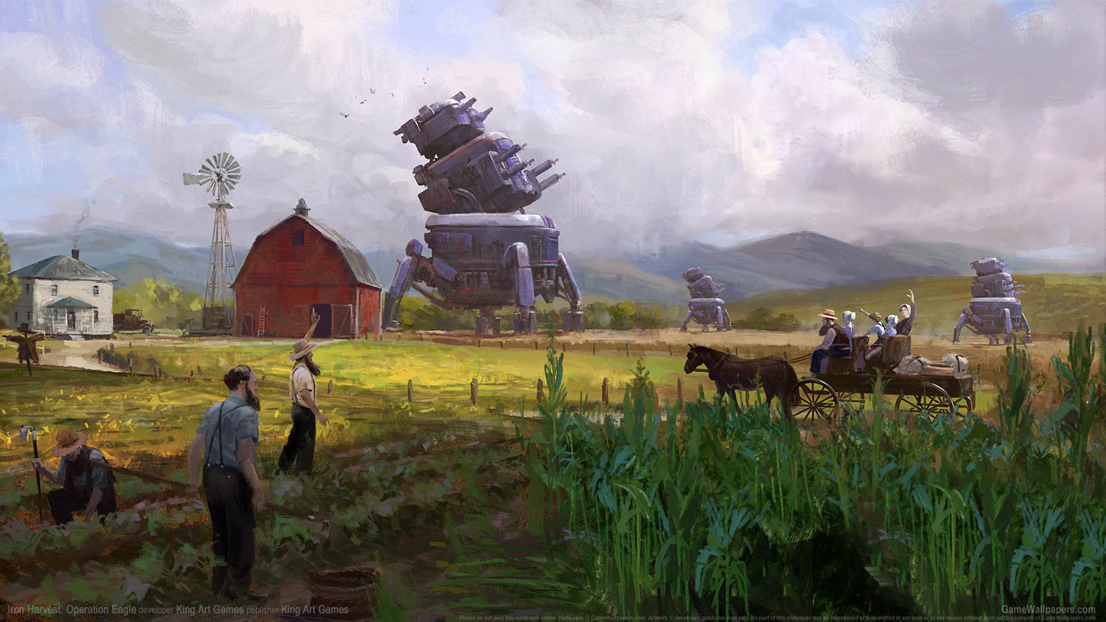 Iron Harvest: Operation Eagle wallpaper 01 1600x900