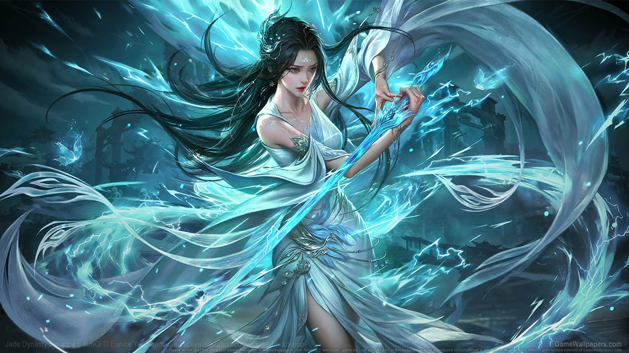 Jade Dynasty fan art achtergrond 01 1280x720