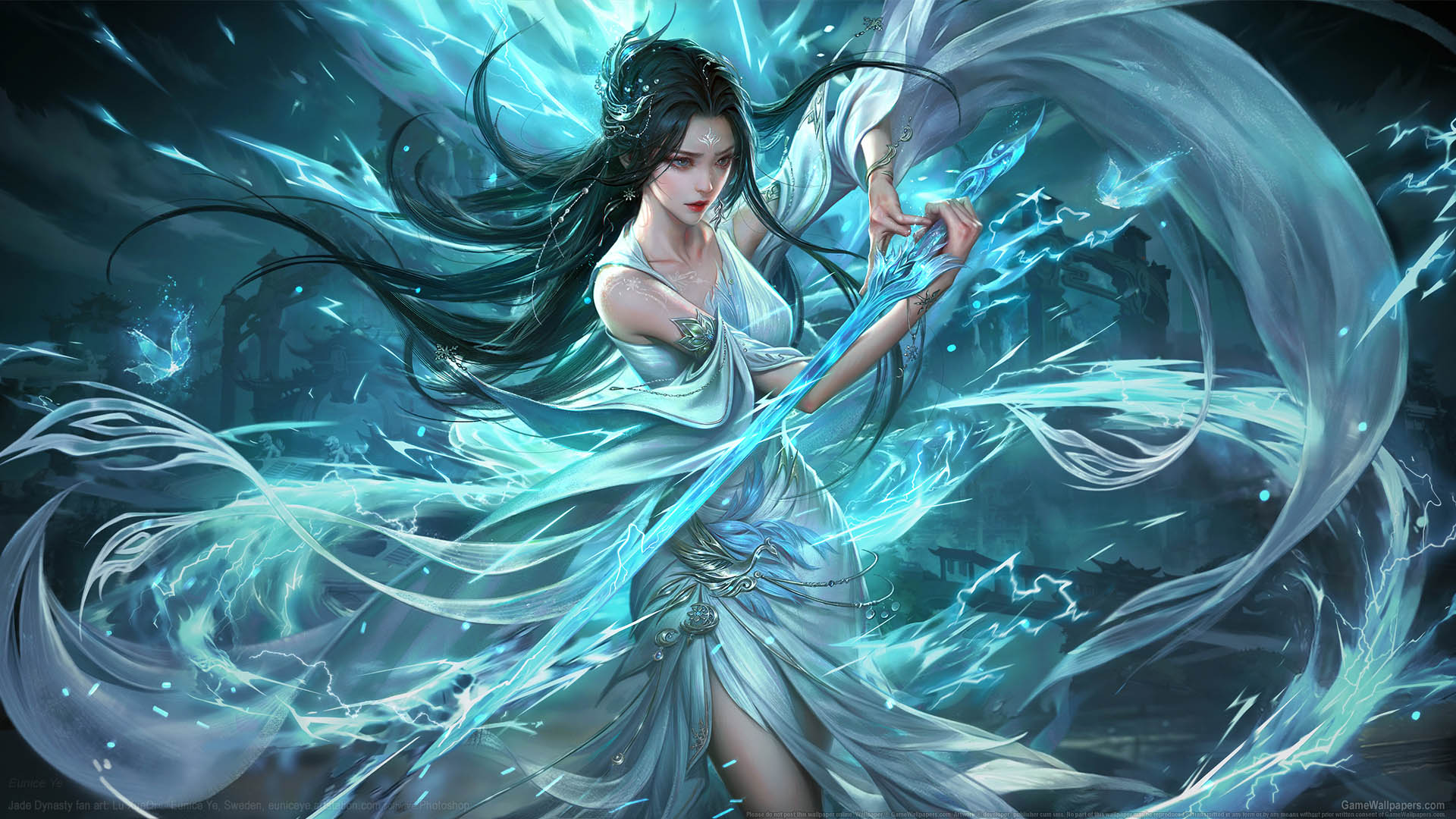 Jade Dynasty fan art Hintergrundbild 01 1920x1080