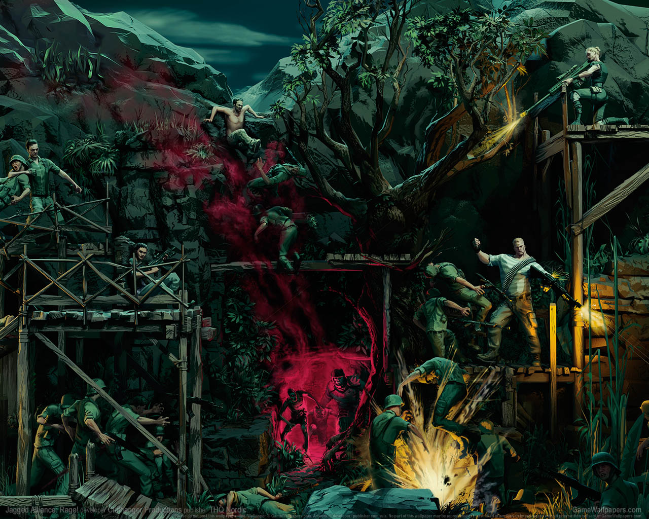 Jagged Alliance: Rage! Hintergrundbild 01 1280x1024