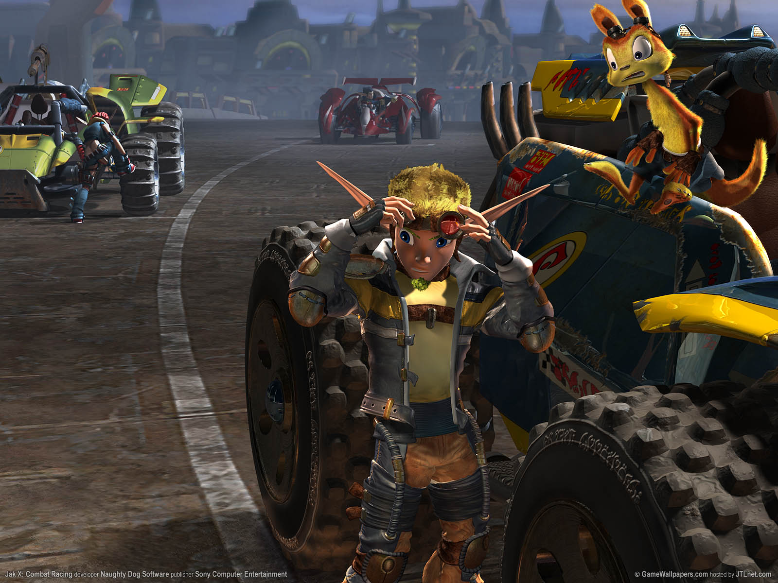 Jak X: Combat Racing wallpaper 01 1600x1200