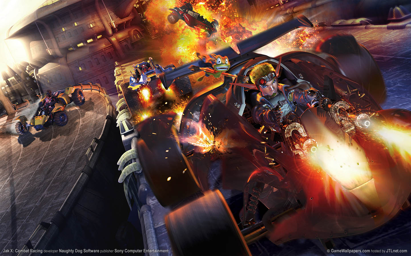 Jak X: Combat Racing achtergrond 04 1440x900