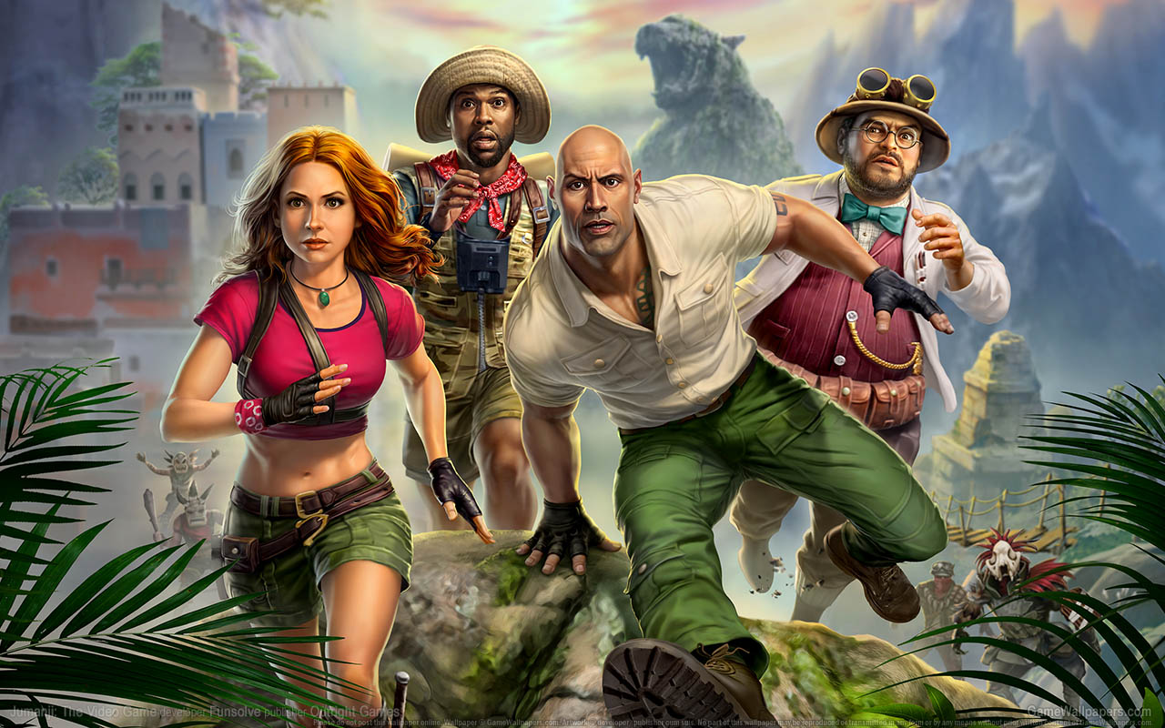 Jumanji: The Video Game achtergrond 01 1280x800