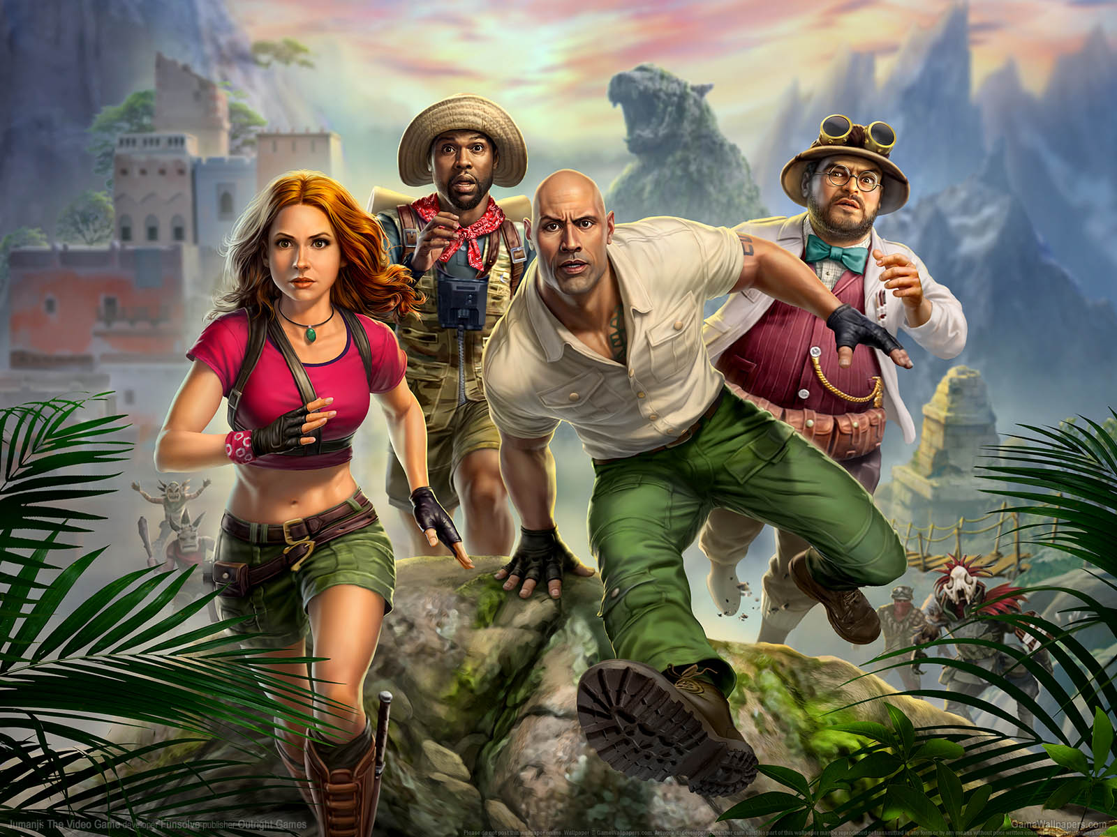 Jumanji: The Video Game fondo de escritorio 01 1600x1200